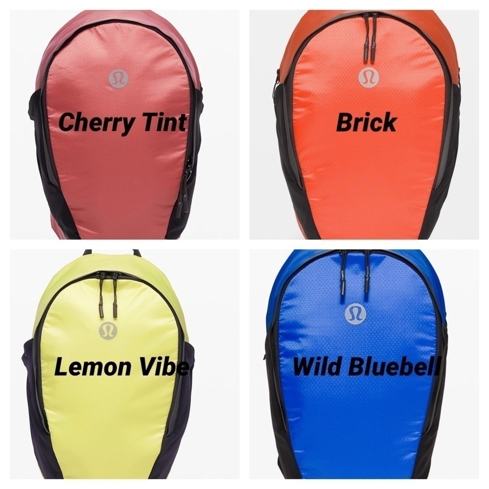 Lululemon Fast and Free Backpack *13L: Cherry Tint - Picture 3 of 3